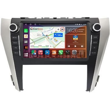 Toyota Camry XV55 2014-2018 Canbox H-Line 3792-9-1208 на Android 10 (4G-SIM, 4/64, DSP, QLed)