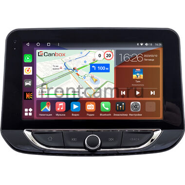 Chevrolet Onix 2, Orlando 2, Kovoz (2020-2022) (China) Canbox H-Line 3792-9-1520 на Android 10 (4G-SIM, 4/64, DSP, QLed)