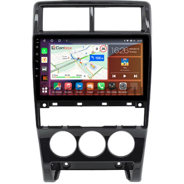 Lada Priora 2013-2018 (черная, глянцевая) Canbox H-Line 3792-9-1610 на Android 10 (4G-SIM, 4/64, DSP, QLed)