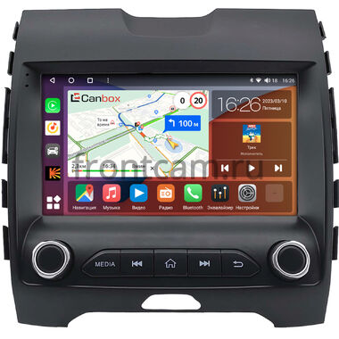 Ford Edge 2 2015-2024 Canbox H-Line 3792-9-2169 на Android 10 (4G-SIM, 4/64, DSP, QLed)