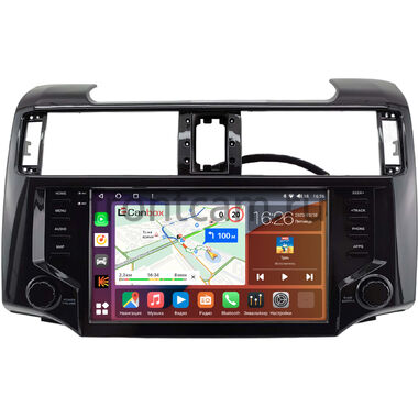 Toyota 4Runner 5 2009-2013 (черная, глянцевая) Canbox H-Line 3792-9-2227 на Android 10 (4G-SIM, 4/64, DSP, QLed)