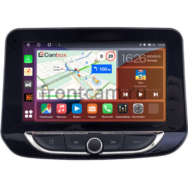 Chevrolet Tracker 4 (2019-2024) (с климат-контролем) Canbox H-Line 3792-9-2472 на Android 10 (4G-SIM, 4/64, DSP, QLed)