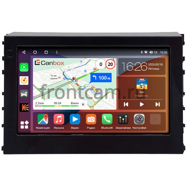 Toyota Alphard 3, Vellfire 2 2015-2023 (черная, глянцевая) Canbox H-Line 3799-10-2285 на Android 10 (4G-SIM, 4/64, DSP, QLed)