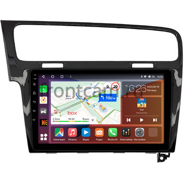 Volkswagen Golf 7 (2012-2020) (глянцевая) Canbox H-Line 3799-10-469 на Android 10 (4G-SIM, 4/64, DSP, QLed)