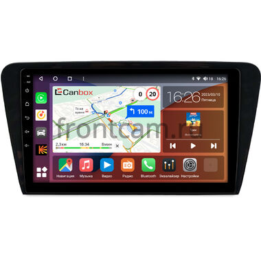 Skoda Octavia A7 2013-2020 (глянцевая) Canbox H-Line 3799-1048 на Android 10 (4G-SIM, 4/64, DSP, QLed)