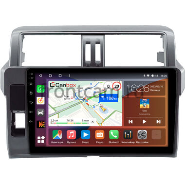 Toyota Land Cruiser Prado 150 2013-2017 (Тип 2) Canbox H-Line 3799-1051 на Android 10 (4G-SIM, 4/64, DSP, QLed)