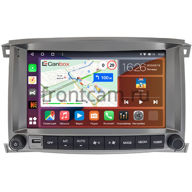 Toyota Land Cruiser 100 2002-2007 Canbox H-Line 4165-10-1220 на Android 10 (4G-SIM, 4/32, DSP, QLed)