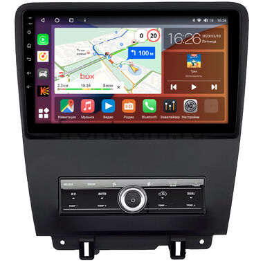 Ford Mustang 5 (2009-2014) Canbox H-Line 4165-10-6175 на Android 10 (4G-SIM, 4/32, DSP, QLed)