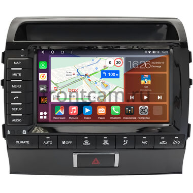 Toyota Land Cruiser 200 2007-2009 (Тип С) Canbox H-Line 4166-9-0116 на Android 10 (4G-SIM, 4/32, DSP, QLed)