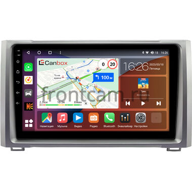 Toyota Tundra 2 2013-2021 (серебро) Canbox H-Line 4166-9-0655 на Android 10 (4G-SIM, 4/32, DSP, QLed)