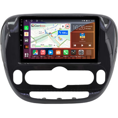 Kia Soul 2 (2013-2019) (глянцевая, с климат-контролем) Canbox H-Line 4166-9-0660 на Android 10 (4G-SIM, 4/32, DSP, QLed)