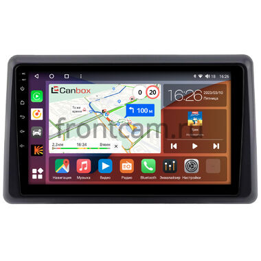 Renault Express 2 (2021-2024) Canbox H-Line 4166-9-1563 на Android 10 (4G-SIM, 4/32, DSP, QLed)