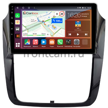 Toyota Ipsum (M20) 2001-2009 (Тип В, черная, глянцевая) Canbox H-Line 4166-9-3157 на Android 10 (4G-SIM, 4/32, DSP, QLed)