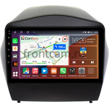 Hyundai ix35, Tucson 2 2009-2015 (для авто с камерой) Canbox H-Line 4166-9180 на Android 10 (4G-SIM, 4/32, DSP, QLed)