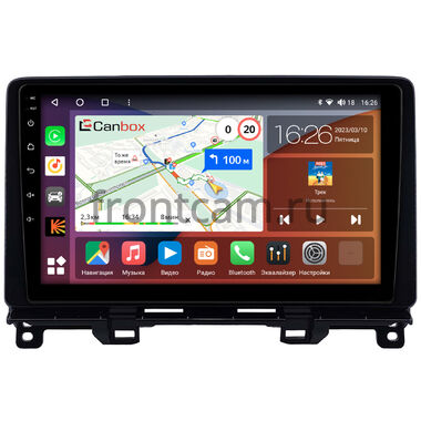 Honda Fit 4, Jazz 4 2020-2024 Canbox H-Line 4196-9-0363 на Android 10 (4G-SIM, 6/128, DSP, QLed)