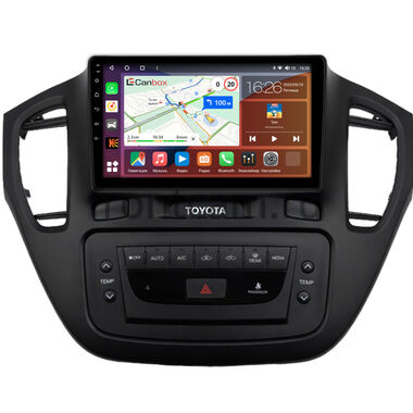 Toyota Highlander (U20), Kluger (XU20) 2000-2007 (черная) Canbox H-Line 4196-9-1561 на Android 10 (4G-SIM, 6/128, DSP, QLed)
