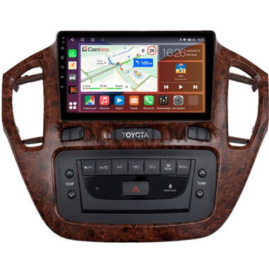Toyota Highlander (U20), Kluger (XU20) 2000-2007 (орех) Canbox H-Line 4196-9-1562 на Android 10 (4G-SIM, 6/128, DSP, QLed)