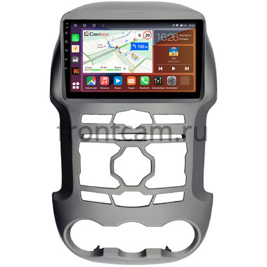 Ford Ranger 2 2006-2011 (серая, с сохранением кнопок) Canbox H-Line 4197-9-2143 на Android 10 (4G-SIM, 8/128, DSP, QLed)