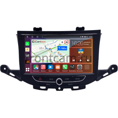 Opel Astra K 2015-2021 Canbox H-Line 4197-9-2262 на Android 10 (4G-SIM, 8/128, DSP, QLed)