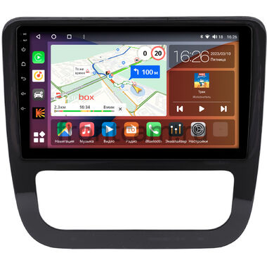 Volkswagen Scirocco 2008-2014 (глянцевая) Canbox H-Line 4197-9-3213 на Android 10 (4G-SIM, 8/128, DSP, QLed)