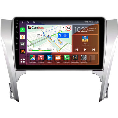 Toyota Camry XV50 (2011-2014) Canbox H-Line 4198-1061 на Android 10 (4G-SIM, 8/128, DSP, QLed) (для авто без камеры)