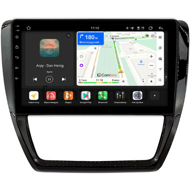 Volkswagen Jetta 6 2010-2018 (глянец) Canbox H-Line 5198-10-043 на Android 14 (4G-SIM, 8/128, DSP, QLed)