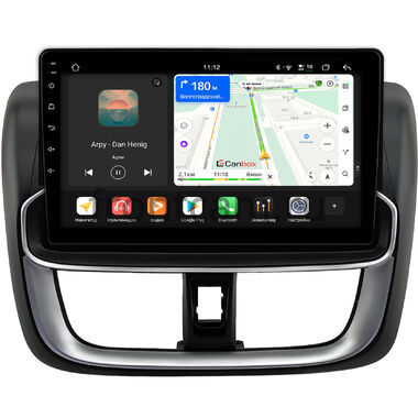 Toyota Vios 3 2013-2026, Yaris 3 (XP150) 2017-2022 Canbox H-Line 5195-10-0432 на Android 14 (4G-SIM, 6/128, DSP, QLed)