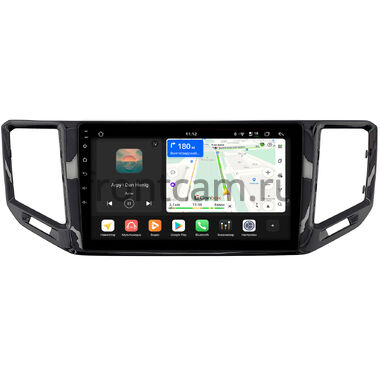 Volkswagen Teramont 2016-2020 (Китайский рынок) (глянцевая) Canbox H-Line 4799-10-054 на Android 14 (4G-SIM, 4/64, DSP, QLed)