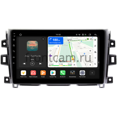 Nissan Navara (Frontier) 4 (D23) 2014-2026 Canbox H-Line 5195-10-1116 на Android 14 (4G-SIM, 6/128, DSP, QLed)