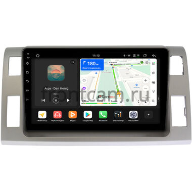 Toyota Estima 3 2006-2016, Previa 3 (XR50) 2006-2019 (серебристая, правый руль) Canbox H-Line 5198-10-1129 на Android 14 (4G-SIM, 8/128, DSP, QLed)