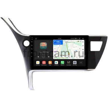 Toyota Corolla (E160/E170/E180) 2015-2024 (для авто с камерой, тип 1) Canbox H-Line 5195-10-1136 на Android 14 (4G-SIM, 6/128, DSP, QLed)