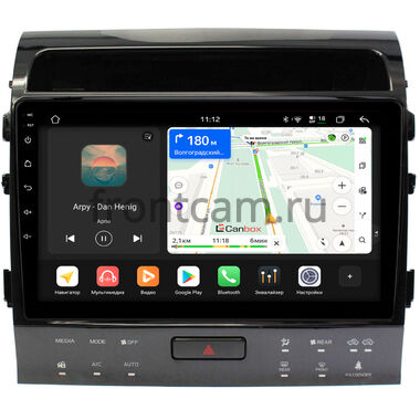 Toyota Land Cruiser 200 2013-2015 для авто с Navi (Тип B) Canbox H-Line 5198-10-1202 на Android 14 (4G-SIM, 8/128, DSP, QLed)