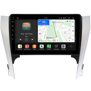 Toyota Camry XV50 2011-2014 Canbox H-Line 5198-10-169 на Android 14 (4G-SIM, 8/128, DSP, QLed) (для авто без камеры)