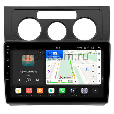 Volkswagen Touran 2003-2010 (авто без климат-контроля) Canbox H-Line 5198-10-1969 на Android 14 (4G-SIM, 8/128, DSP, QLed)