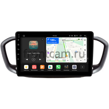 Lada Vesta (NG) 2022-2026, Aura 2024-2026 Canbox H-Line 5198-10-2270 на Android 14 (4G-SIM, 8/128, DSP, QLed)