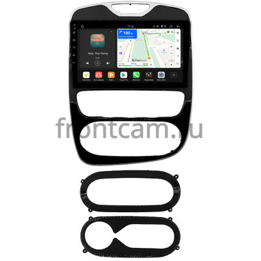 Renault Clio 4 2016-2019 Canbox H-Line 5198-10-2808 на Android 14 (4G-SIM, 8/128, DSP, QLed)