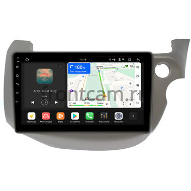 Honda Fit 2 2007-2014 Canbox H-Line 5195-10-3186 на Android 14 (4G-SIM, 6/128, DSP, QLed)