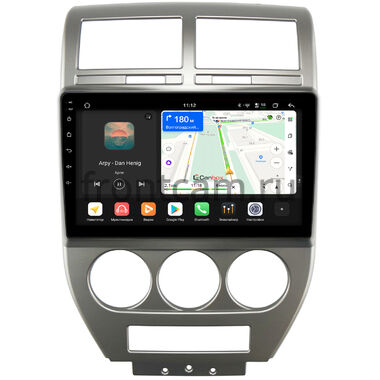 Jeep Compass, Liberty (Patriot) 2006-2010 Canbox H-Line 4799-10-328 на Android 14 (4G-SIM, 4/64, DSP, QLed)