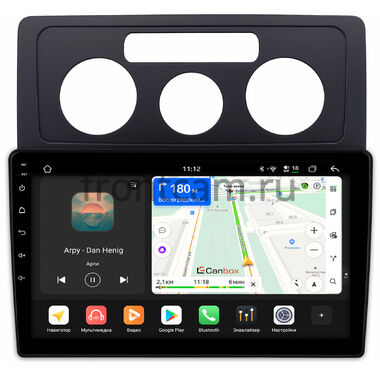 Volkswagen Caddy 3 2004-2015 (авто без климат-контроля) Canbox H-Line 5195-10-3360 на Android 14 (4G-SIM, 6/128, DSP, QLed)