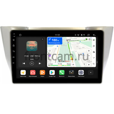 Toyota Harrier 2 (XU30) 2003-2013 (золотистая) Canbox H-Line 5195-10-496 на Android 14 (4G-SIM, 6/128, DSP, QLed)