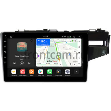 Honda Fit 3 2013-2020 (глянцевая, правый руль) Canbox H-Line 4799-10-508 на Android 14 (4G-SIM, 4/64, DSP, QLed)