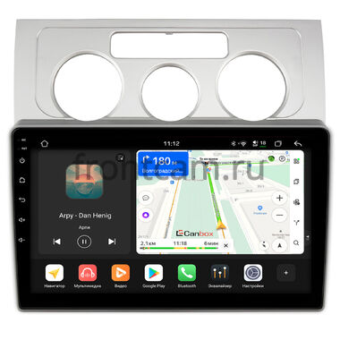 Volkswagen Touran 2003-2010 (авто без климат-контроля) Canbox H-Line 5195-10-544 на Android 14 (4G-SIM, 6/128, DSP, QLed)