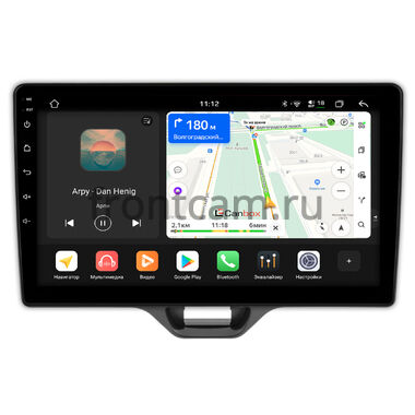 Toyota Yaris 4, Yaris Cross 2020-2026 (левый руль) Canbox H-Line 5198-10-552 на Android 14 (4G-SIM, 8/128, DSP, QLed)