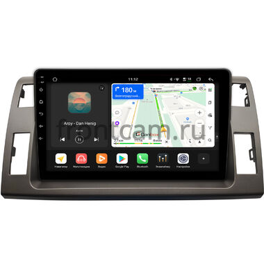 Toyota Estima 3 2006-2016, Previa 3 (XR50) 2006-2019 (темно-серая, правый руль) Canbox H-Line 5198-10-594 на Android 14 (4G-SIM, 8/128, DSP, QLed)