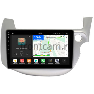 Honda Fit 2 2007-2014 (светло-серая) Canbox H-Line 5198-10-671 на Android 14 (4G-SIM, 8/128, DSP, QLed)