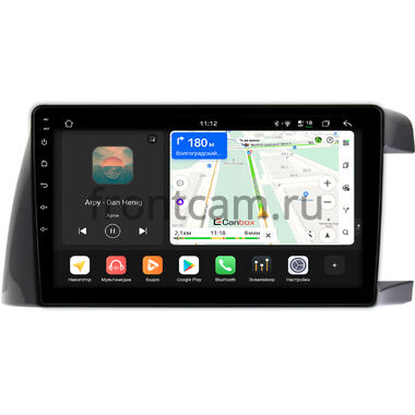 Toyota Wish 2003-2009 (Тип 2) Canbox H-Line 5198-10-TO383T на Android 14 (4G-SIM, 8/128, DSP, QLed)