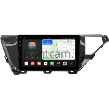 Toyota Camry XV70 2017-2021 (для авто с камерой, левый руль) Canbox H-Line 5195-1050 на Android 14 (4G-SIM, 6/128, DSP, QLed)