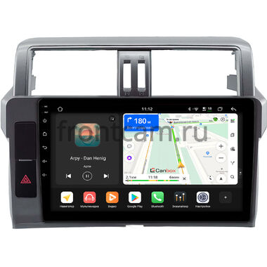 Toyota Land Cruiser Prado 150 2013-2017 (Тип 2) Canbox H-Line 5195-1051 на Android 14 (4G-SIM, 6/128, DSP, QLed)