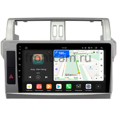 Toyota Land Cruiser Prado 150 2013-2017 (Тип 1) Canbox H-Line 5198-1057 на Android 14 (4G-SIM, 8/128, DSP, QLed)