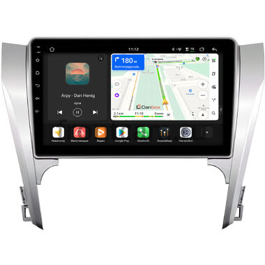 Toyota Camry XV50 2011-2014 Canbox H-Line 5195-1061 на Android 14 (4G-SIM, 6/128, DSP, QLed) (для авто без камеры)